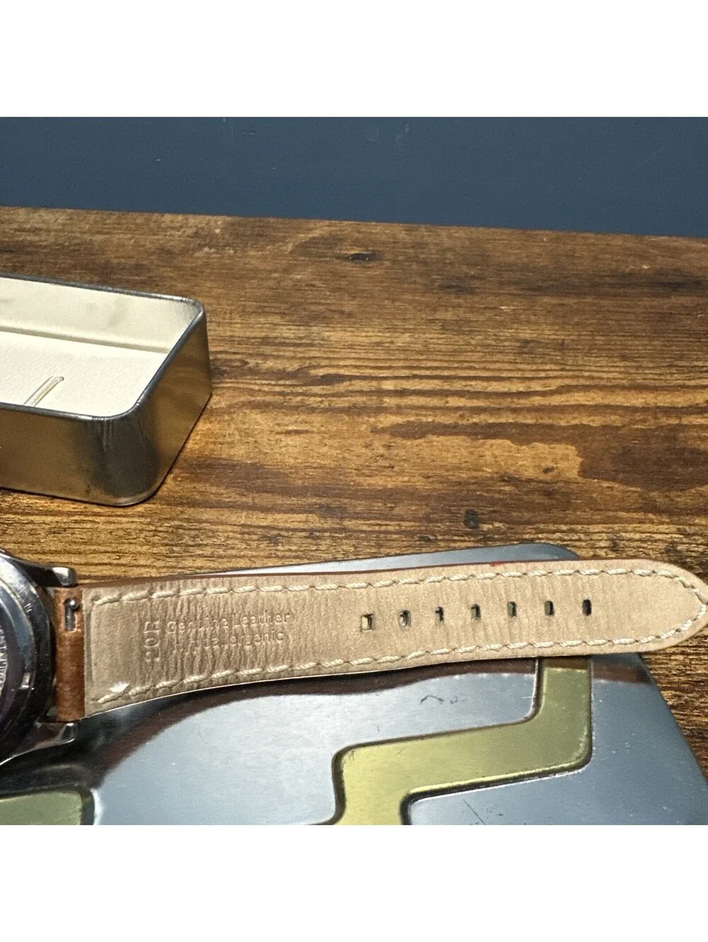 Chevrolet TMGM /TX0298/ 204 Wrist Watch Leather Band